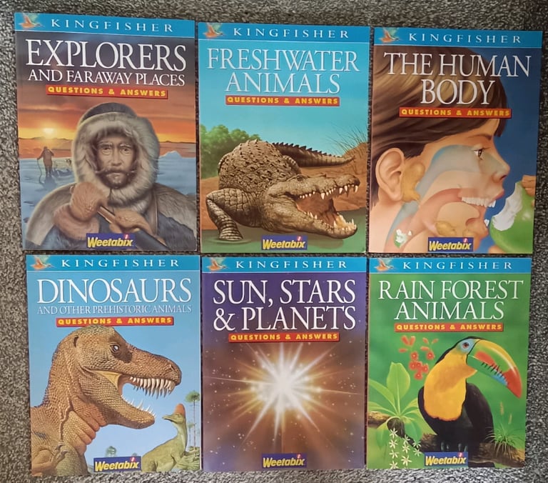 Kingfisher Questions & Answers books. £2each or £10 the lot.