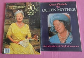 2 BOOKS ON QUEEN ELIZABETH THE QUEEN MOTHER