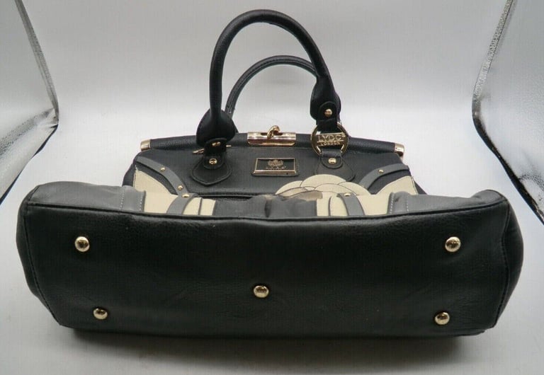 LADIES LYDC Leather Handbag with floral pattern
