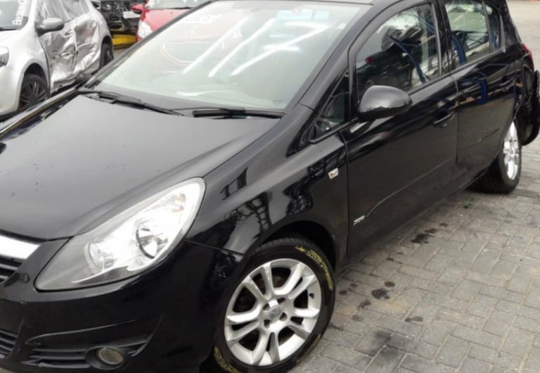 image for Vauxhall CORSA D. Black. Wing. Passenger side 