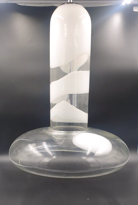 Hanging Murano Glass Lamp Carlo Nason for Mazzega 