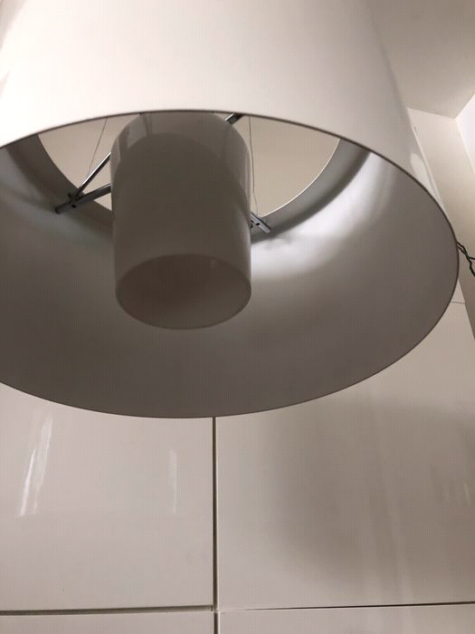 NEW REDUCED TO CLEAR Original Flos Ray S pendant lamp white 