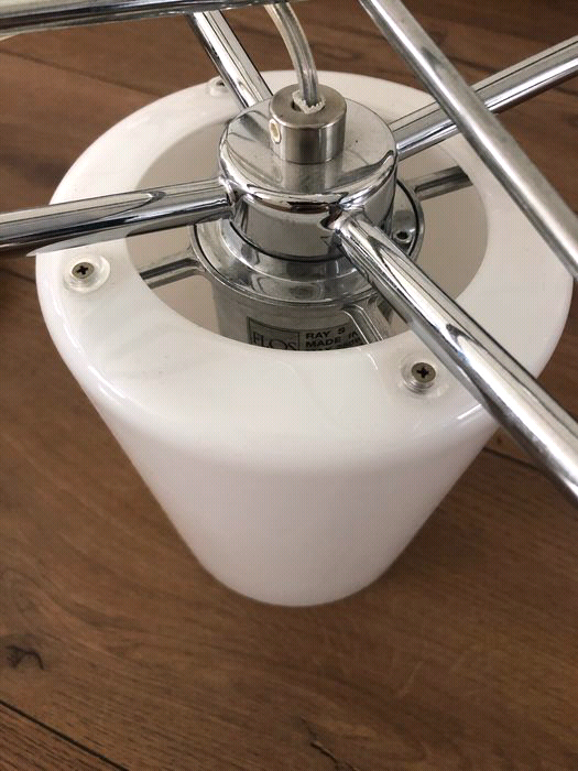 NEW REDUCED TO CLEAR Original Flos Ray S pendant lamp white 