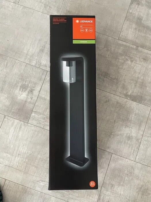 German Ledvance Endura Classic Cascade path light clear 80cm driveway garden