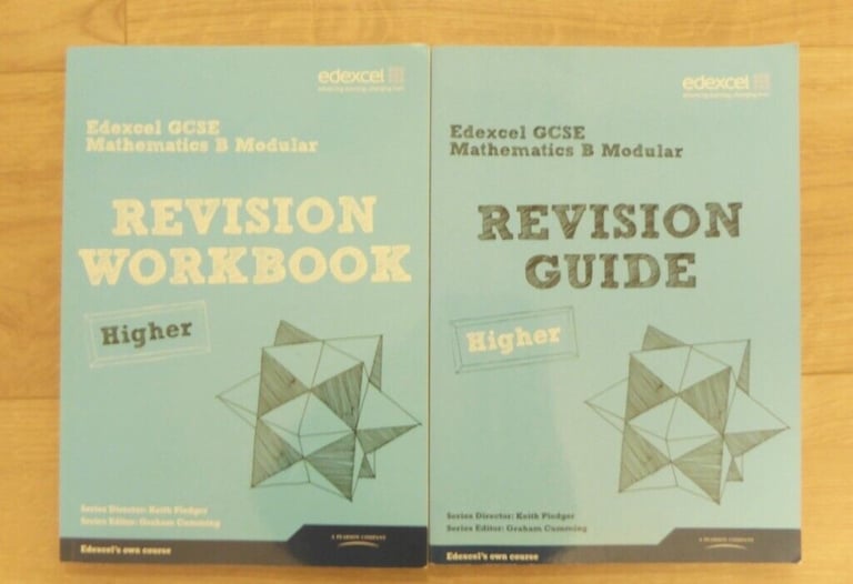 GCSE Mathematics B Edexcel Higher Revision Guide and workbook. Harriseahead, Mow Cop