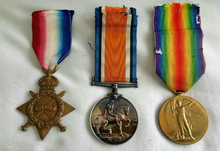 British war and campaign medals purchased 