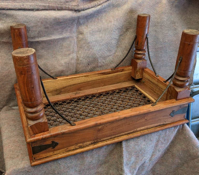 Small hardwood table