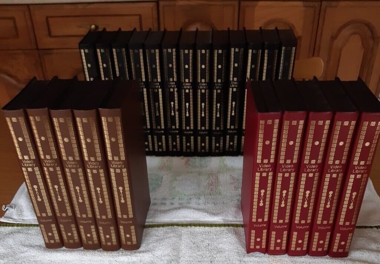 Video cassette boxes (23)
