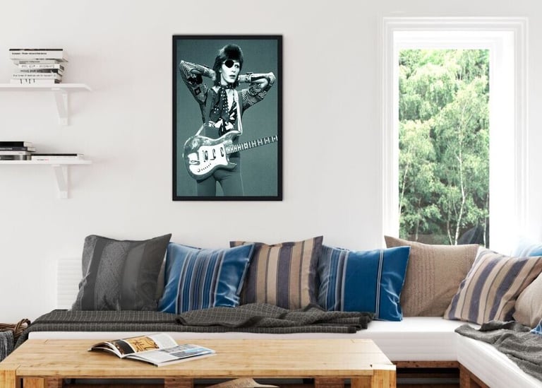 David Bowie Poster Print Wall Art Decoration New Home Office Dorm Decor Gift Picture Man Cave 