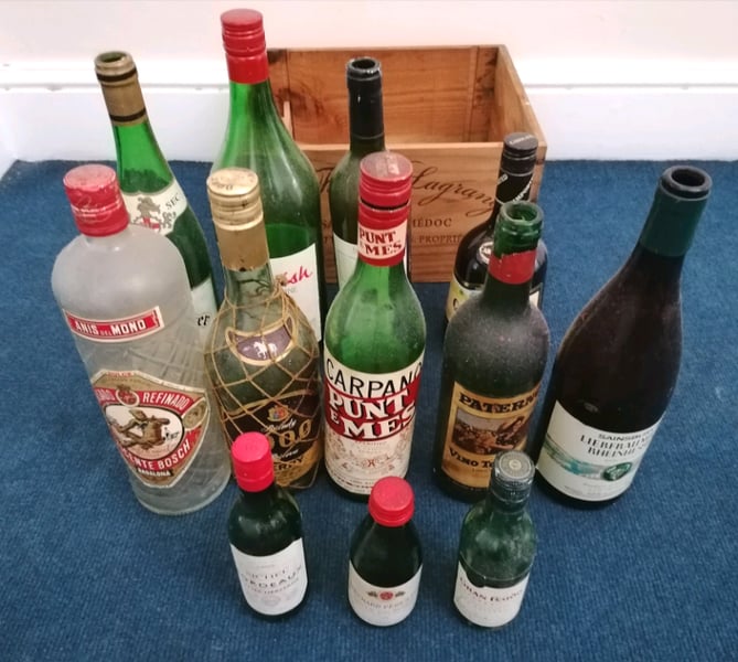 Empty Alcohol Bottles for sale in UK 61 used Empty Alcohol Bottles