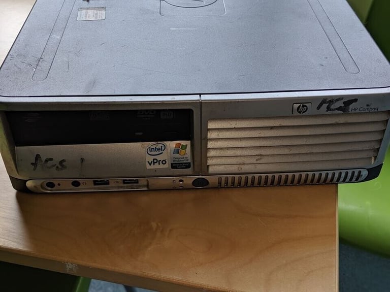 USED HP Compaq dc7700p Ultra-Slim Desktop (Windows XP)