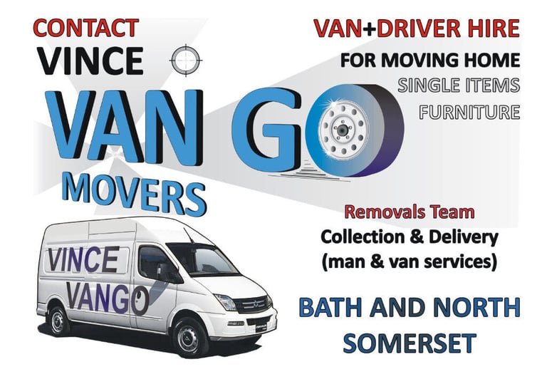 Home Removals, Furniture Movers, Single Item, Removals Man and Van in Bath and North Somerset