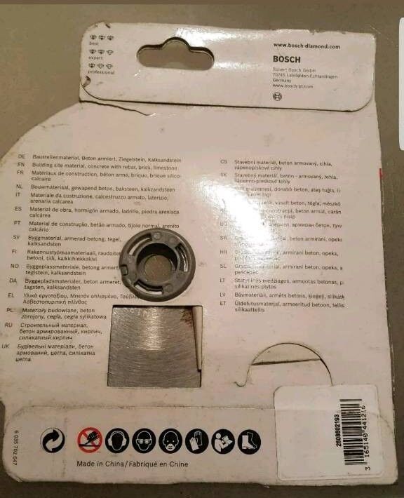 Bosch 2608602193 Pro Universal Turbo Diamond Blade 150mm x 22mm
