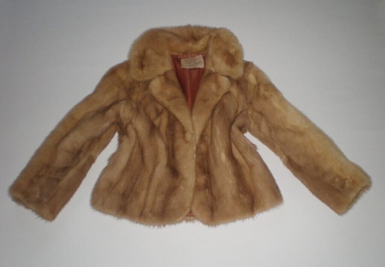 Beautiful Real Mink Fur jacket, size S/M