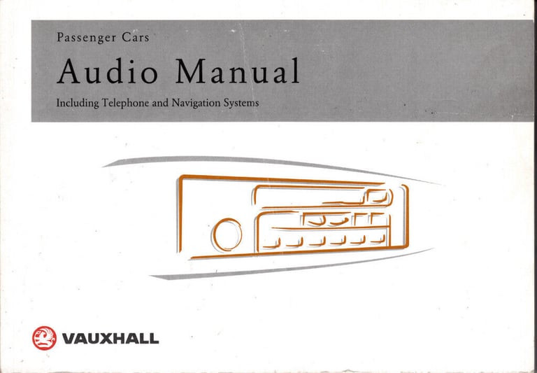 image for  VAUXHALL OPEL CORSA ASTRA VECTRA AUDIO TELEPHONE NAVIGATION SYSTEM CD MANUAL 2002