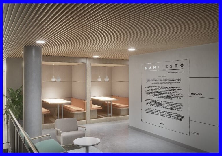 London – N4 3FU, Find a dedicated desk and get down to business in Spaces Finsbury Park