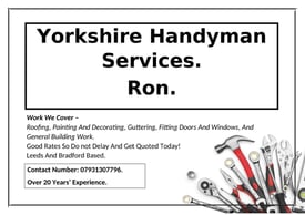 image for Yorkshire Handyman Services.