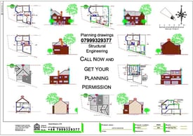DRAWINGS FOR PLANNING, Architectural Services, Planning Permission, Rear extension, Loft conversion