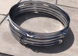 Triple Flanged Chromed 12 inch drum Hoops for sale 
