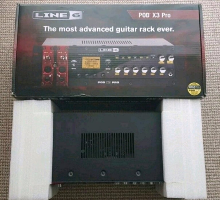 Line6 X3 PRO studio guitar effects fx preamp amplifier Line 6 POD bass