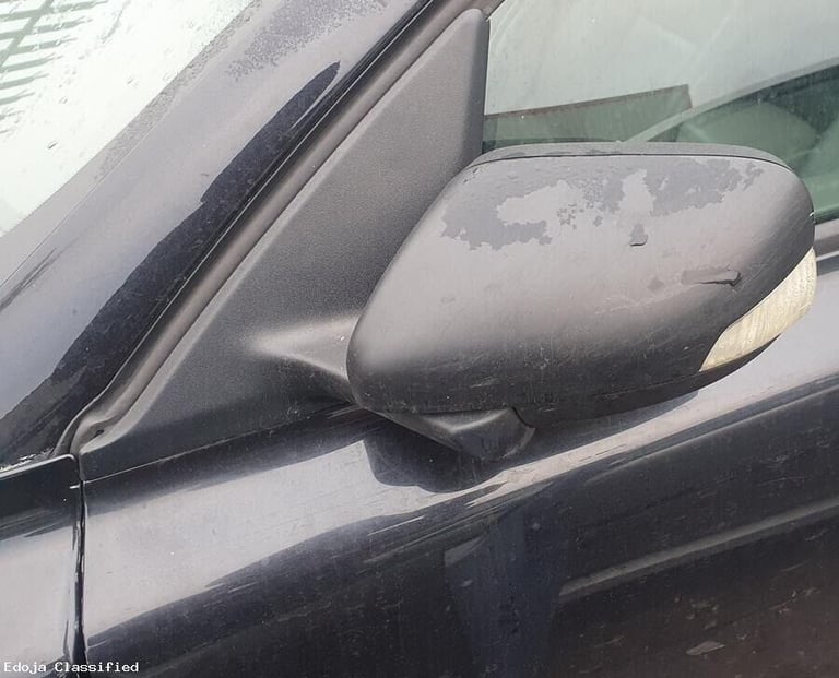 Volvo S40 Left Side Wing Mirror Black 2006