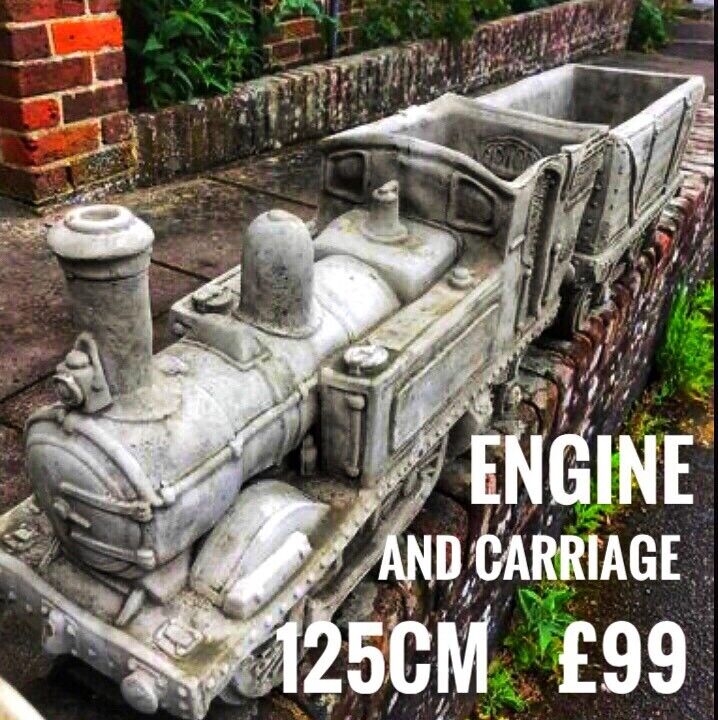 image for Garden planters and statues