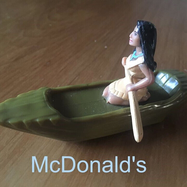 image for 	Vintage (1990's) Disney Pocahontas McDonald's plastic action toy. £3 ovno. Can post.
