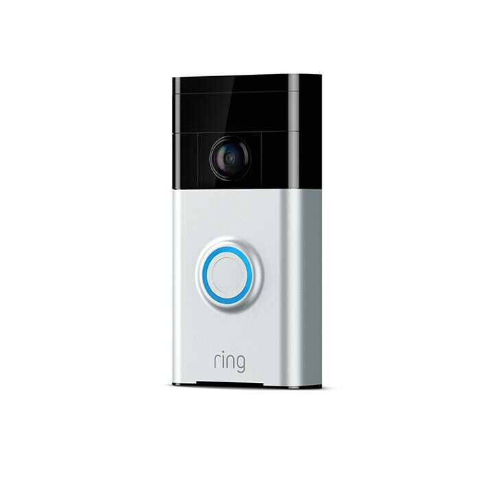 image for Ring DoorBell Video System and Optional Flood Light Camera
