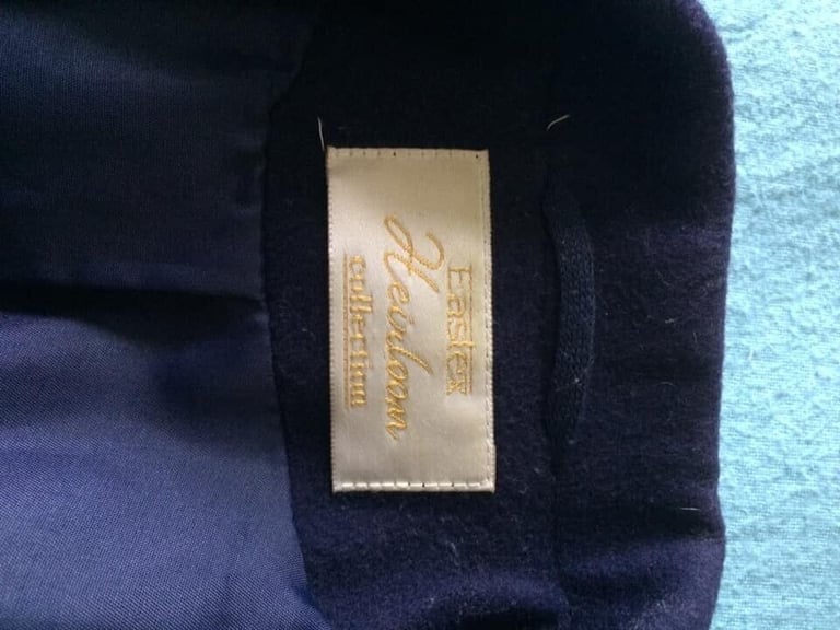 navy Eastex wool mix jacket. See description