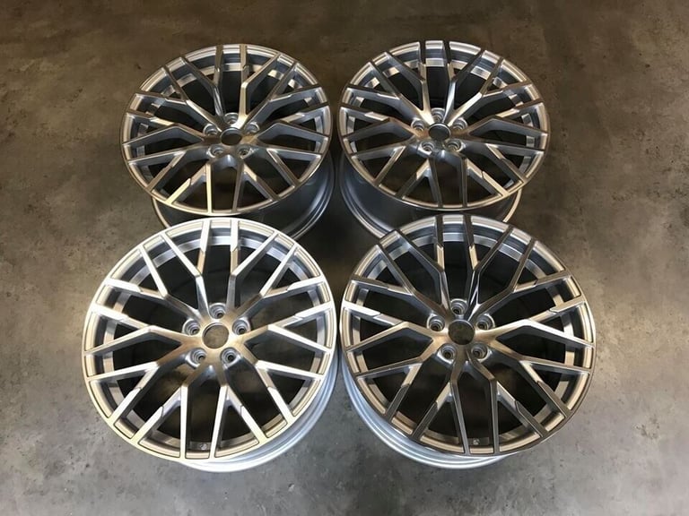 18 19 20" Inch Audi R8 V10 style wheels A3 A4 A5 A6 A7 A8 Q3 Q5 Q7 Van Seat Leon Skoda 5x112