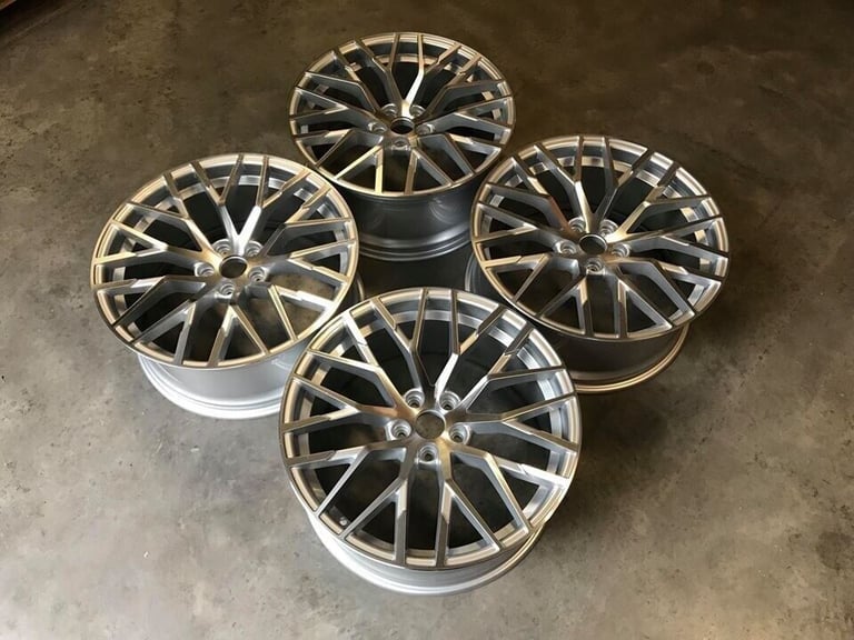 18 19 20" Inch Audi R8 V10 style wheels A3 A4 A5 A6 A7 A8 Q3 Q5 Q7 Van Seat Leon Skoda 5x112