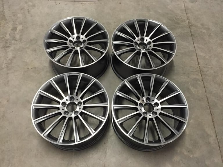 18 19 20" Mercedes Twist style wheels A C E S V CLASS GLE GLC W205 W212 W213 5X112 W221 W222
