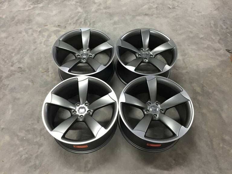 image for 18" Inch Audi TTRS style wheels - VW POLO - SEAT IBIZA - AUDI A1 S1 - 5x100