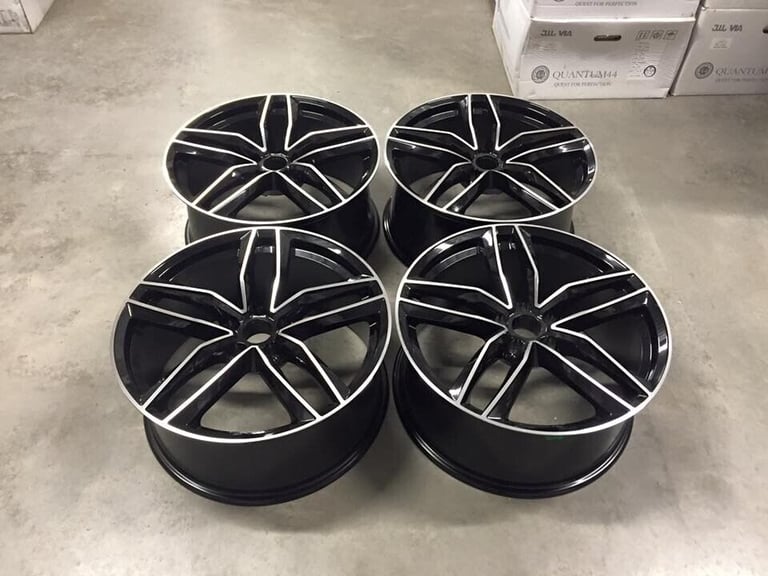 18 19 20" Inch Audi RS6 C style wheels A3 A4 A5 A6 A7 A8 Q3 Q5 Q7 Seat Leon Passat Skoda 5x112