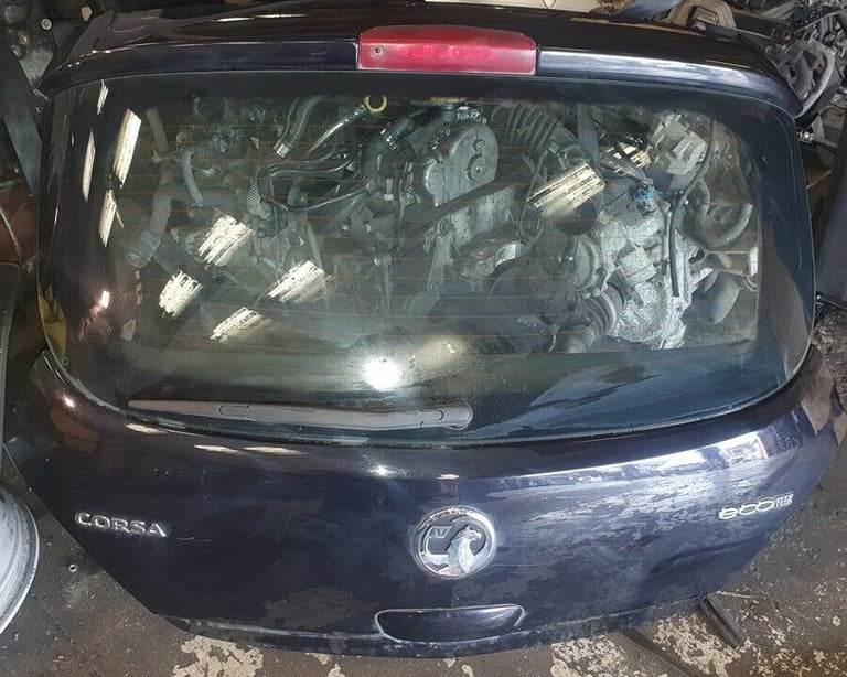 Vauxhall Corsa D Tailgate Black 3 Doors 2008