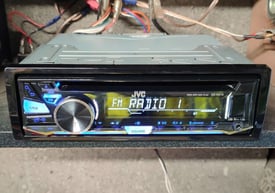 JVC KD-R472 Car Stereo CD Receiver with AUX & USB. Blue Illumination. Very Good.