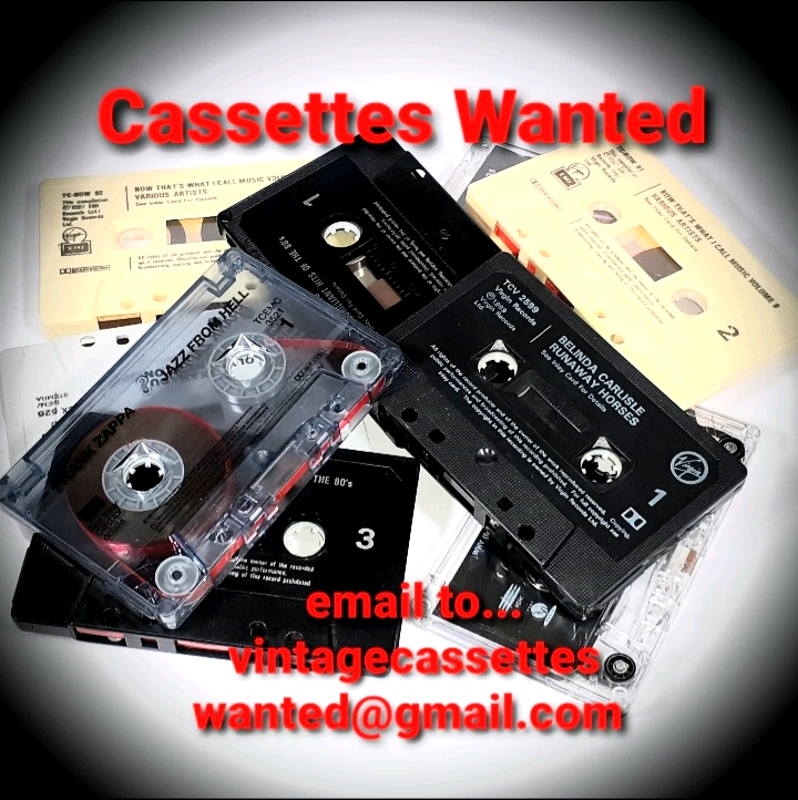 CASSETTE TAPE COLLECTIONS WANTED