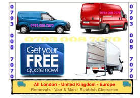 image for BIG VAN/ MAN HOUSE REMOVAL COMMERCIAL MOVING OFFICE SHIFTING BIKE/ CAR RECOVERY LUTON TOW TRUCK HIRE