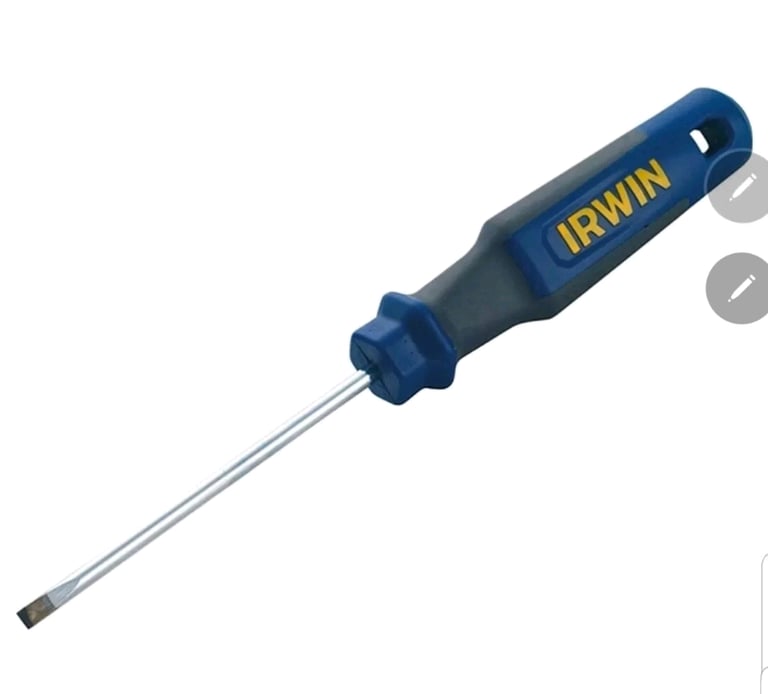 IRWIN Pro Comfort Screwdriver Parallel Tip 3.5mm x 80mm IRW1951844
