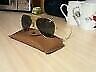 Ray Ban Aviator Sun Glasses with Bausch & Lomb Lenses with Carry Case