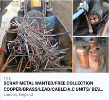  LEAD Scrap Metal Wanted / Free Collection 24/7 Top Prices 0788-463-11-54