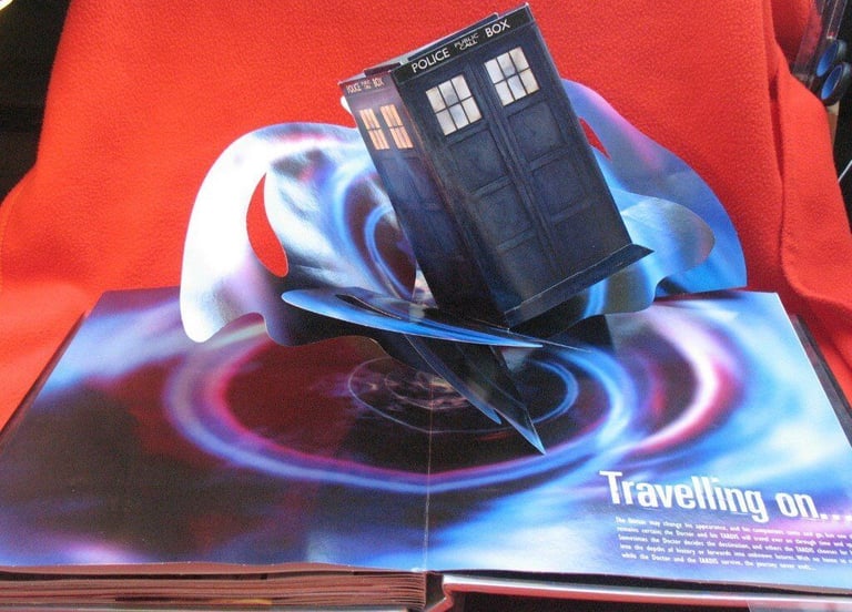 Fabulous book for any Dr Who fans - full of special effects pages to explore - RRP 17.99