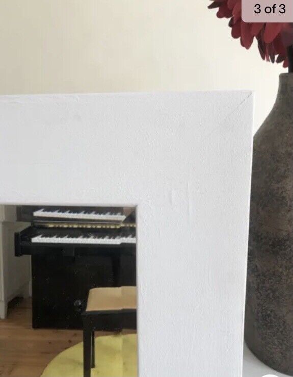 Solid oak mirror