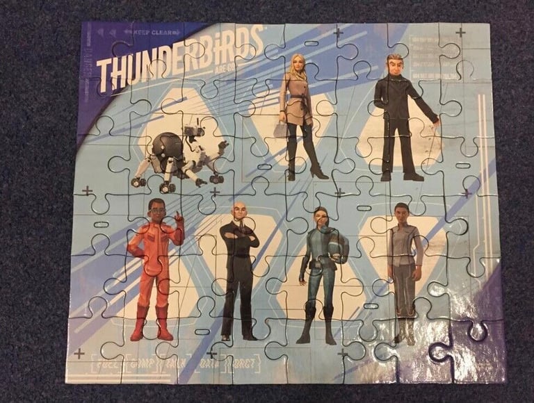 Thunderbirds 10 in 1 3D puzzles