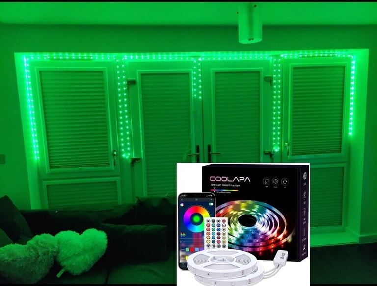 Ultra Long 20M LED Strip Lights- App & Remote Controlled