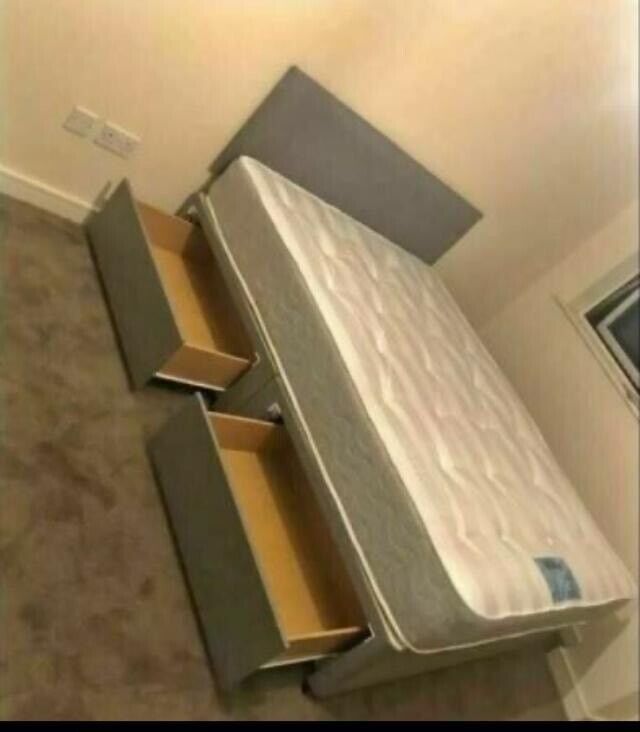 Brand New  Small double bed-double bed-single bed with mattress opt