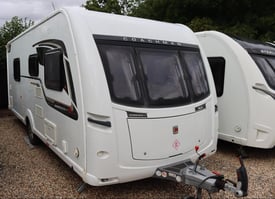 image for Coachman Wanderer Lux 18/4 2014 4 Berth Twin Fixed Single Beds Caravan + Awning