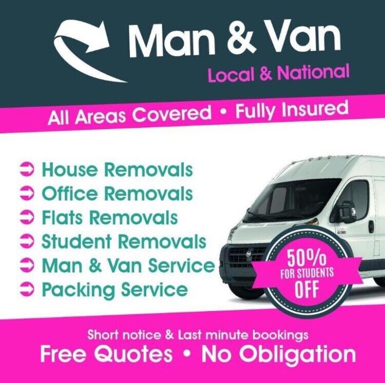  MAN AND VAN HIRE CALL NOW 