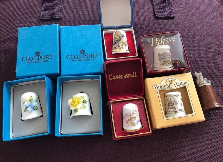image for Collection of thimbles in excellent condition 
