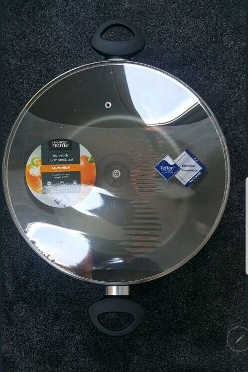 image for Kitchen Cookware Non-Stick Stockpot Aluminium 32Cm New